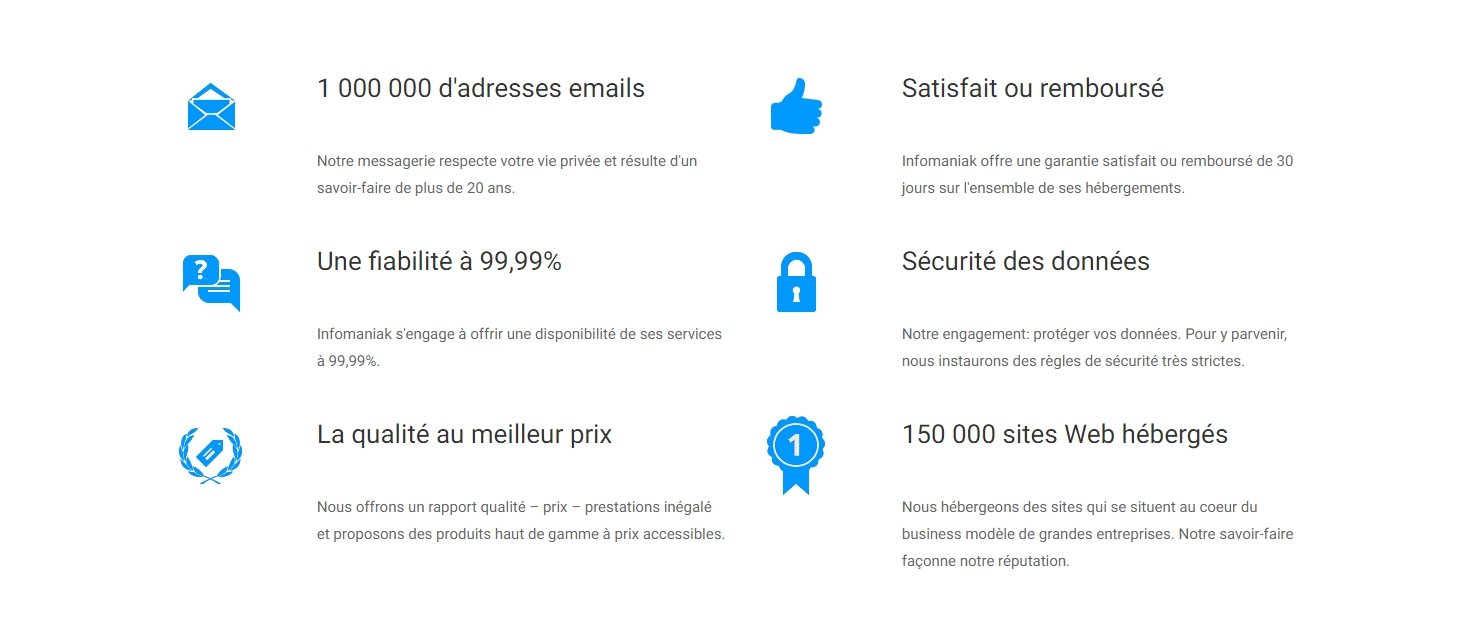 Infomaniak - a hosting with excellent performance ©Infomaniak