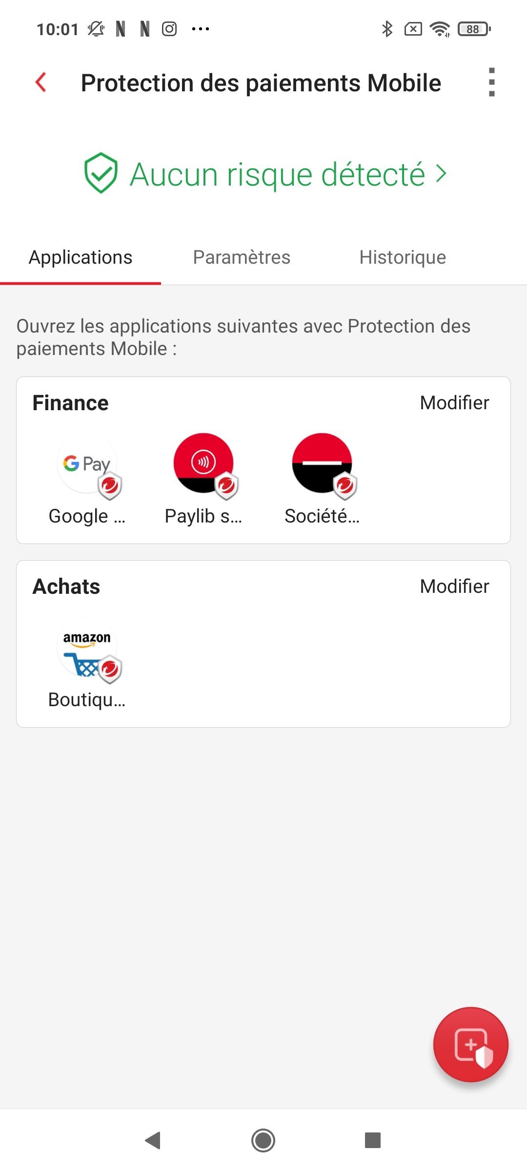Trend Micro Maximum Security - Protection des paiements