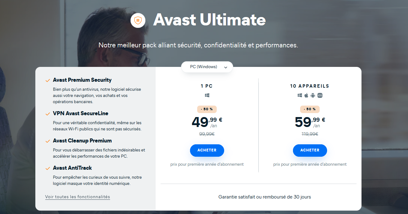 Avast Ultimate - Pricing