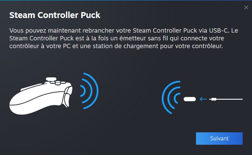 Configuration Steam Controller