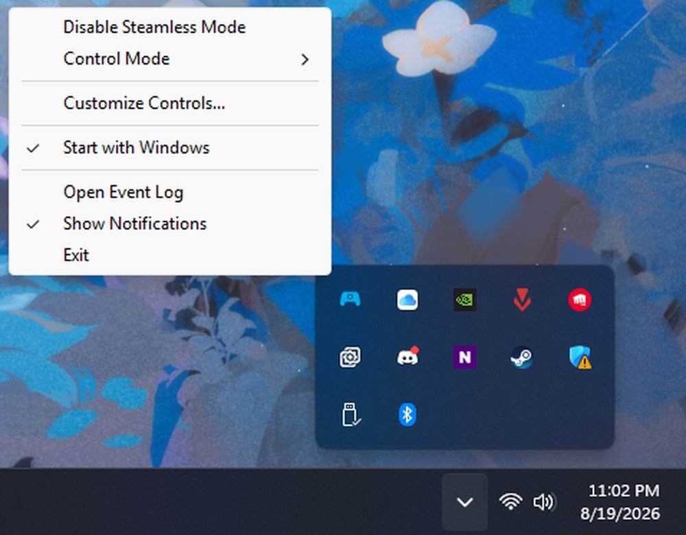 SteamlessController