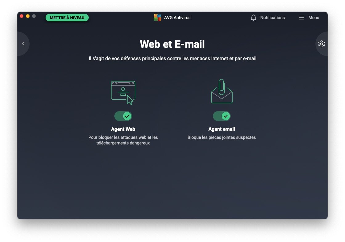 AVG Antivirus - Protection of downloads