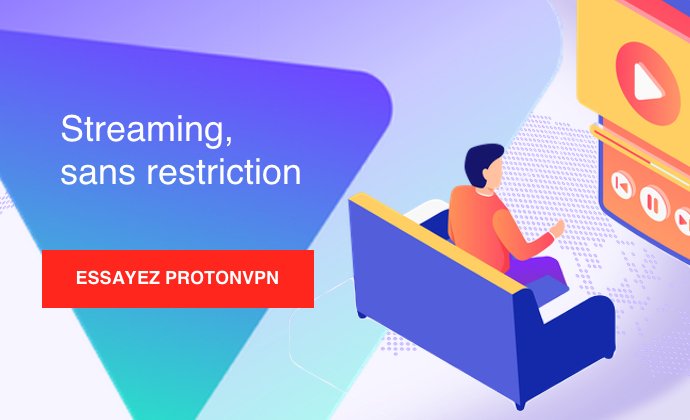 Profitez de 70 % de réduction sur Proton VPN