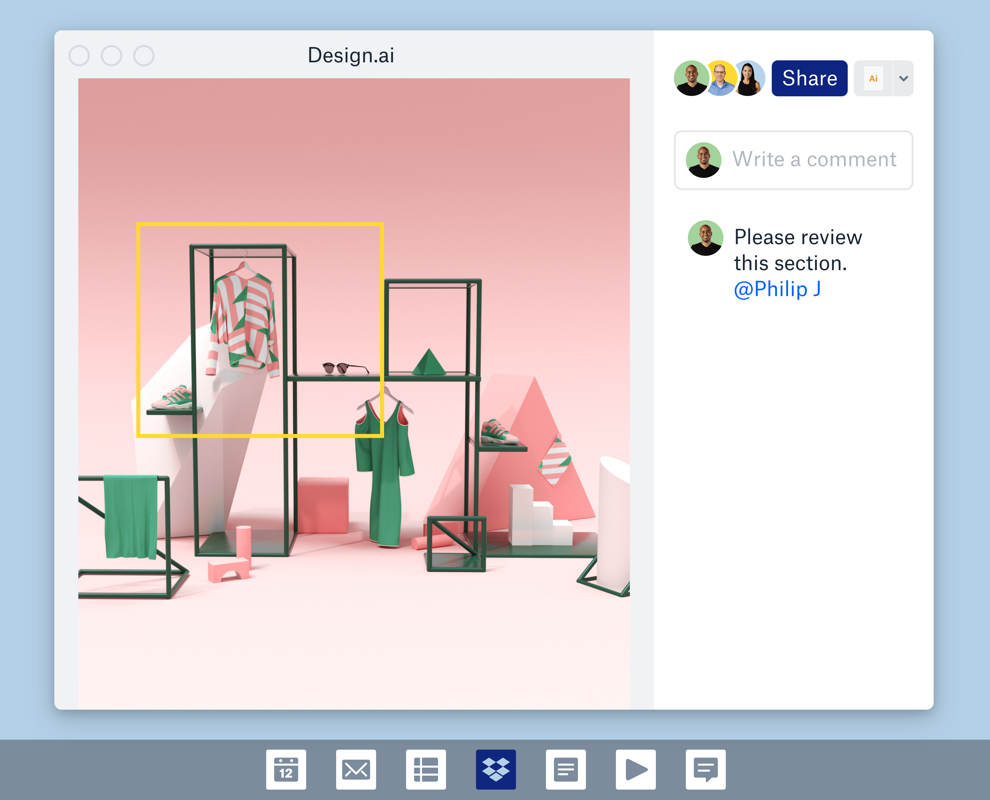Dropbox - Partage, communication et collaboration ©Dropbox