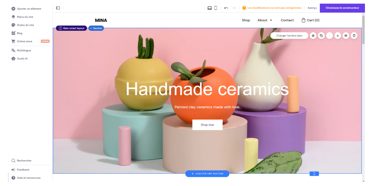 @Hostinger : le créateur de site
