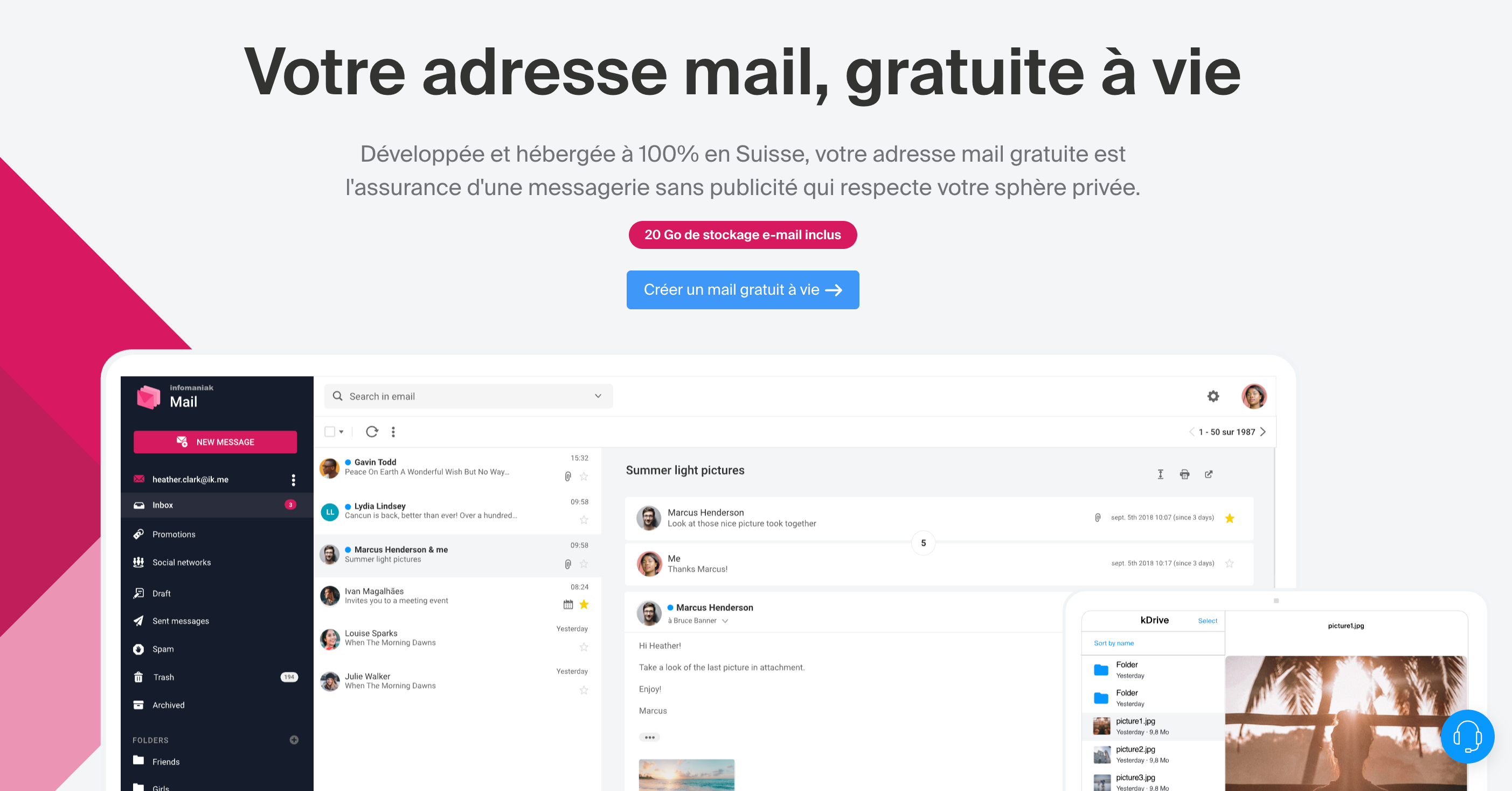 Clubic - Our review of Infomaniak Mail