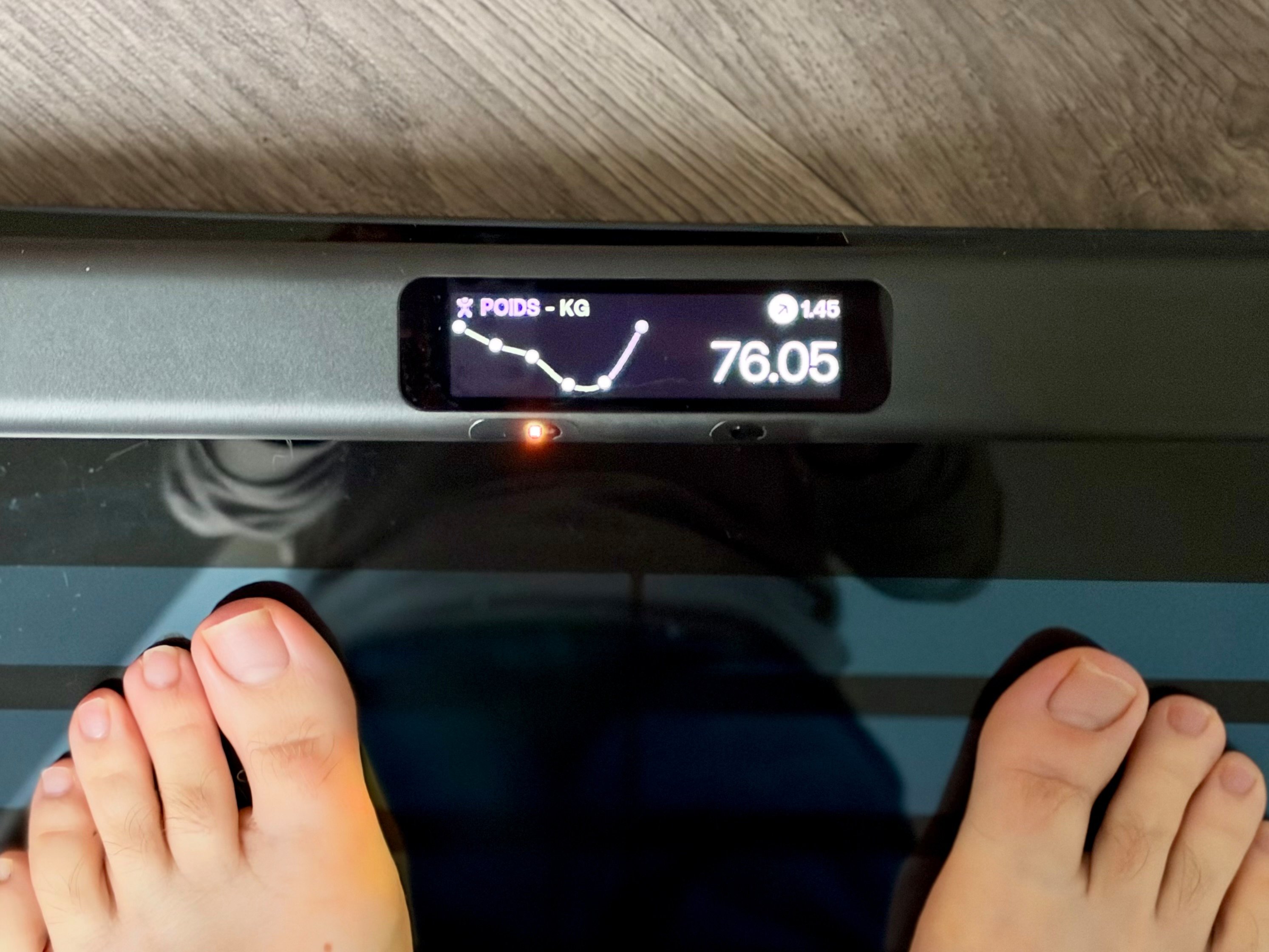 Un design premium, typique de ce que propose Withings ©Mathieu Grumiaux