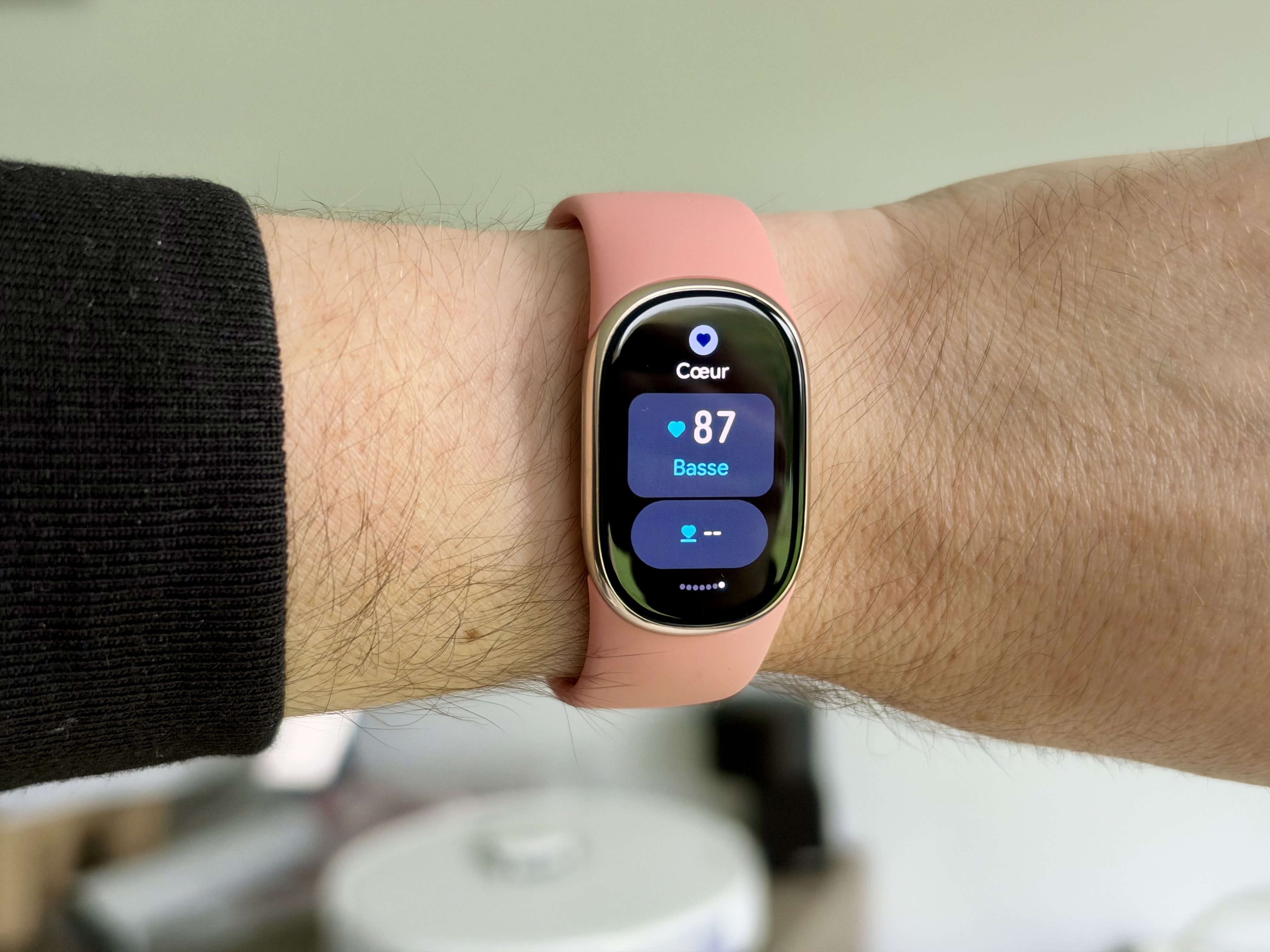 Heart-rate tracking is responsive and in line with our other devices ©Mathieu Grumiaux