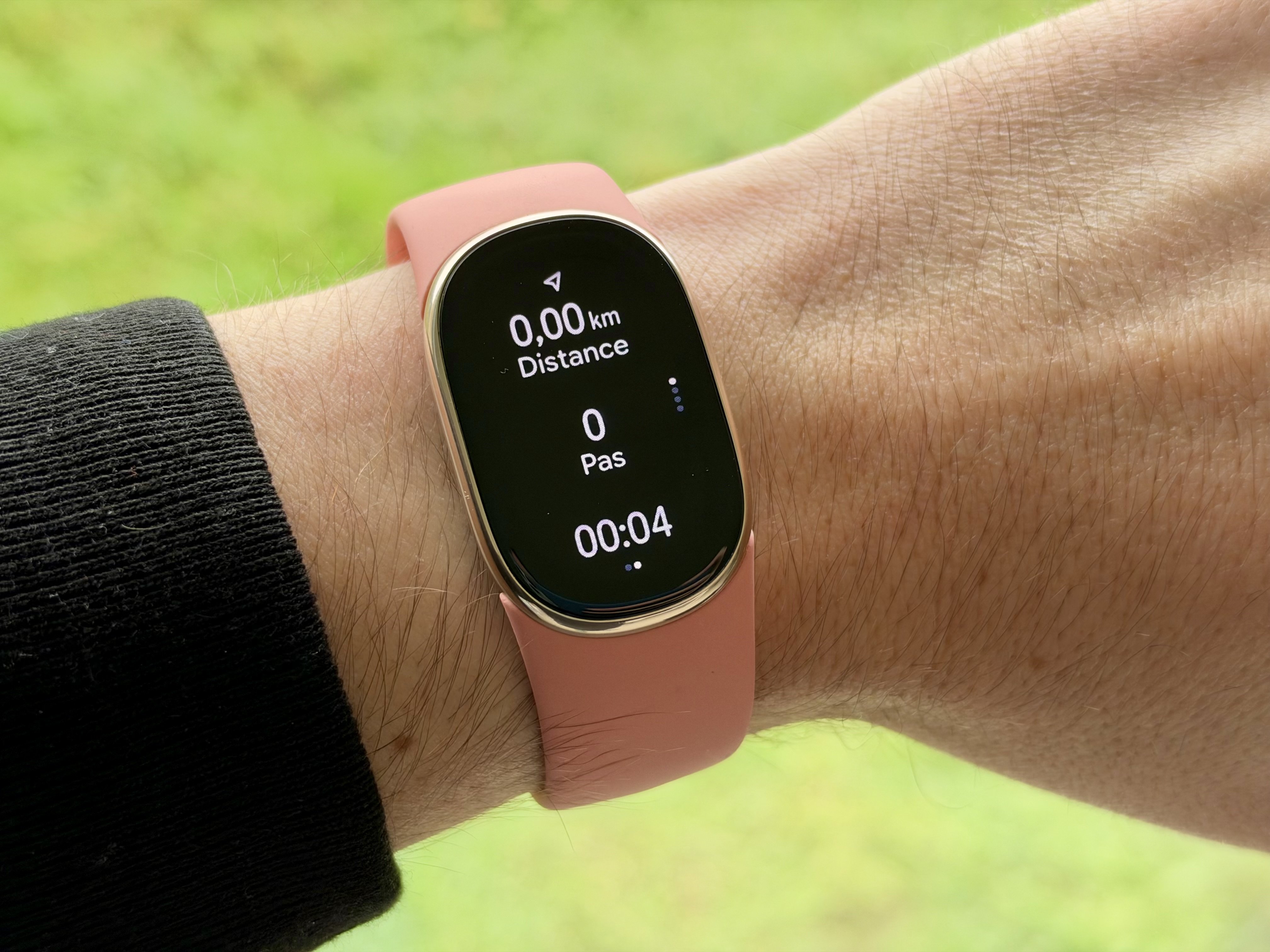 Une interface sobre pour l'exercice, peut-être trop pour les plus sportifs ©Mathieu Grumiaux
