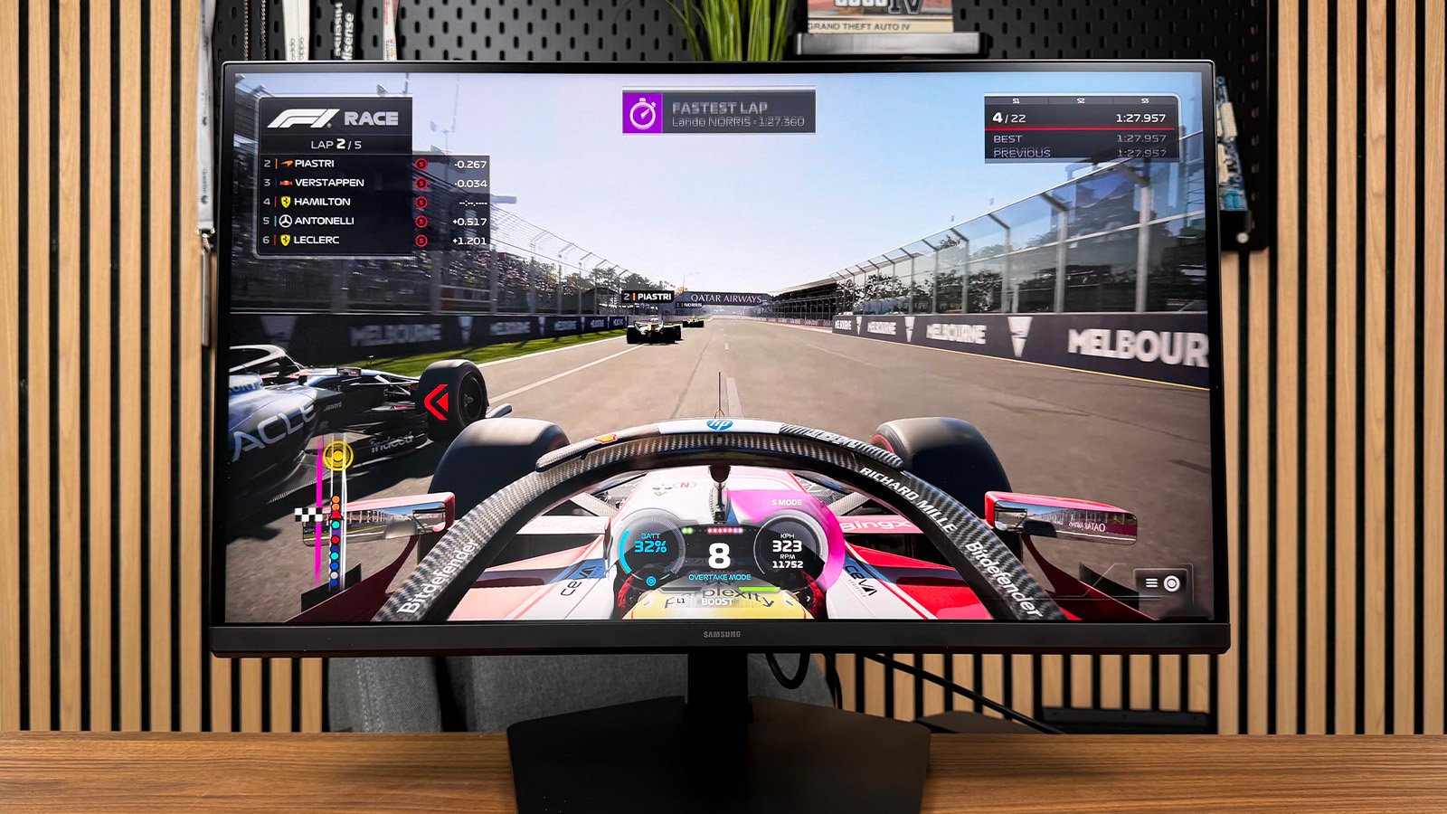 For games requiring high responsiveness, 360 Hz is preferable. ©Charles Gouin-Peyrot for Clubic