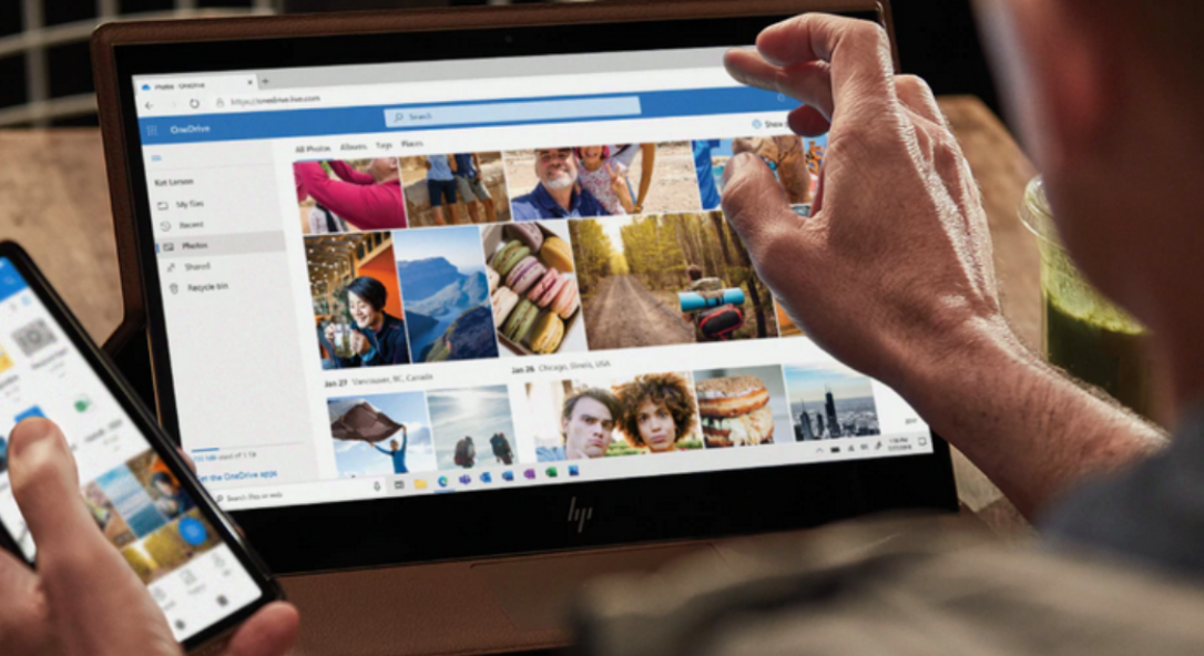 Microsoft OneDrive - Interface utilisateur - @ Microsoft